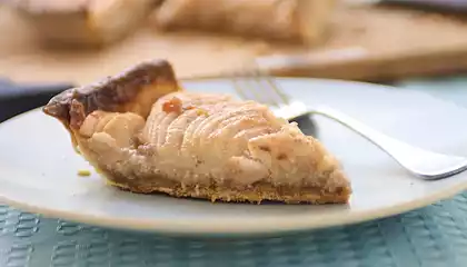 Pear Almond Tart