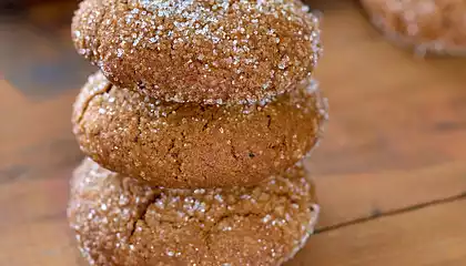 Irish Ginger Snap Cookies