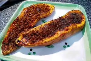 Cajun Style Baked Sweet Potato 