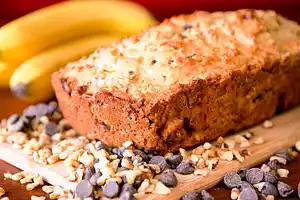 Dad's Banana Nut Chocolate Chip Bread