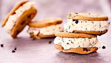 Grooms Cake Ice Cream Sandwiches