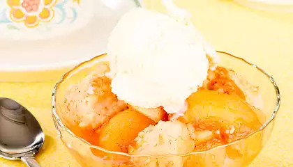 Fresh Peach Cobbler