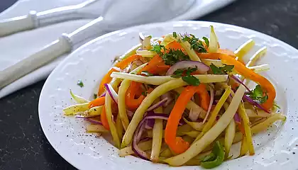 Simple Yellow Beans Salad