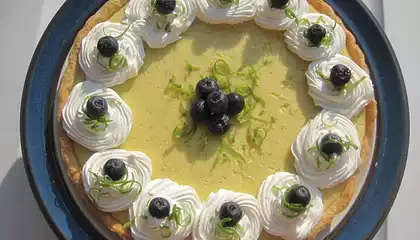 Simply Refreshing Summer Lime Tart