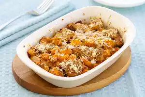 Butternut Squash and Parmesan Custard Bread Pudding