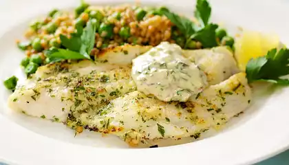 Lemon Baked Dover Sole