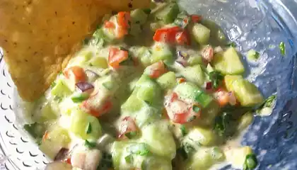 Crisp Cucumber Salsa