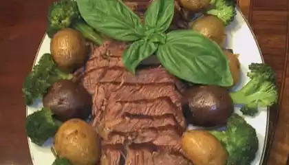 Basil Beef Roast