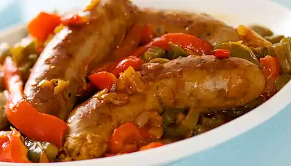 Almost Grandma's Sausage and Peppers