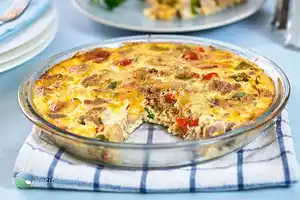 Crustless Tuna Quiche