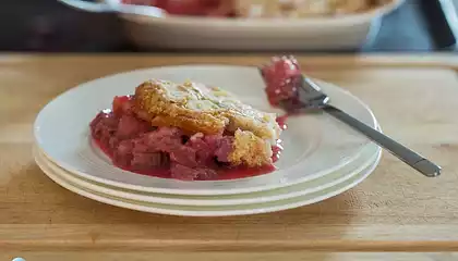 Rhubarb Something Dessert