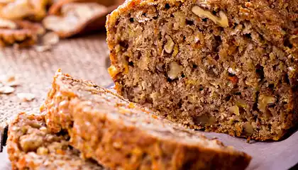 Banana Carrot Pecan Bread