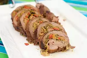 Ultimate Grilled Stuffed Flank Steak