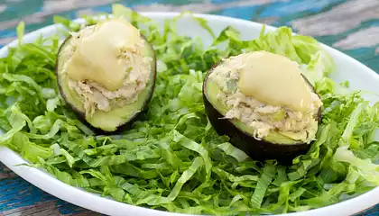 Avocado with Crab