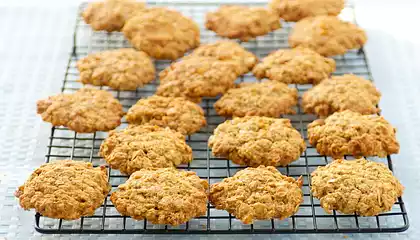 Almond and Coconut Oatmeal Cookies