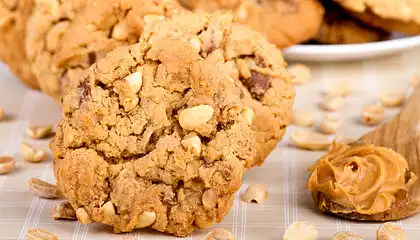 Peanut Butter Double Chip Cookies