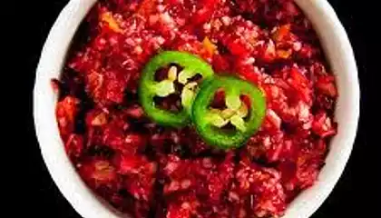 Texas Cranberry-Jalapeno Relish