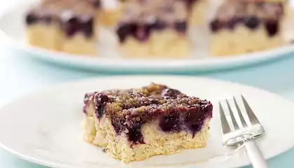 Blueberry Crunch Coffee Cake