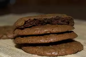 Low Fat Chewy Chocolate Cookies