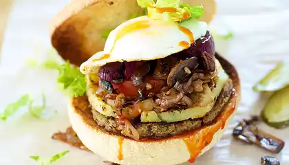 Australian Veggie Burger