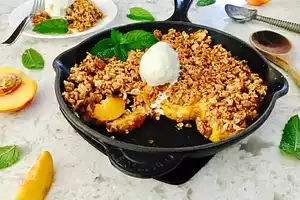 Apple/Peach/Pear Crisp II(Low-Cal)