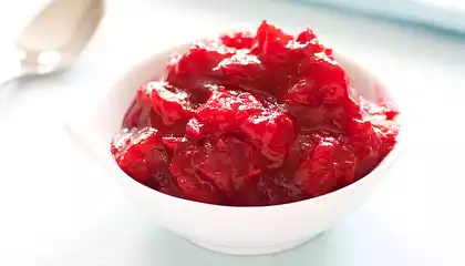 Honey Cranberry Sauce with Pineapple