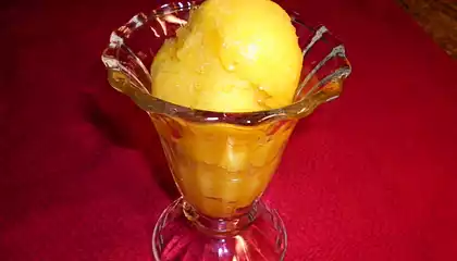 Mango Sorbet Mixture