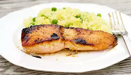 Polynesian Glazed Salmon