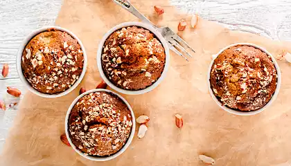 Addictive Banana Crunch Muffins