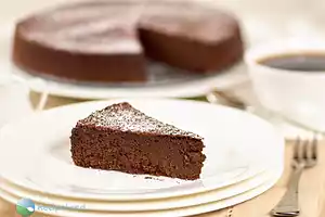 Chocolate Mocha Mousse Passover Cake