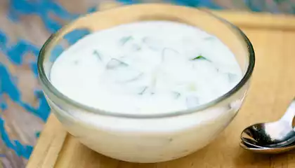 Easy Cucumber Raita 