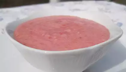 Cream Cheese Strawberry Butter