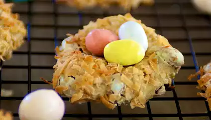 "M & M’s"® Bird's Nest Cookies