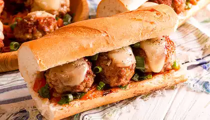 Meatball Sub Sandwich