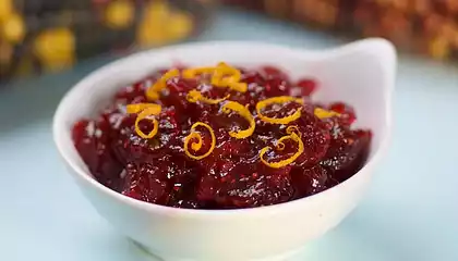 Cooked Cranberry-Orange Relish