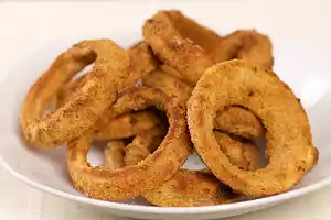 Crispy Oven-Fried Onion Rings