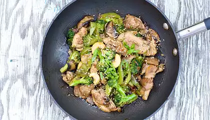 Stir-Fry Chicken and Broccoli