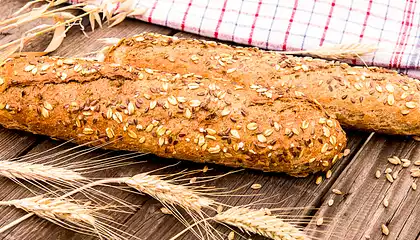 Almost Whole Wheat Baguettes