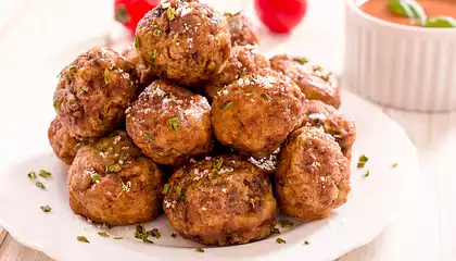 Easy Baked Meatballs