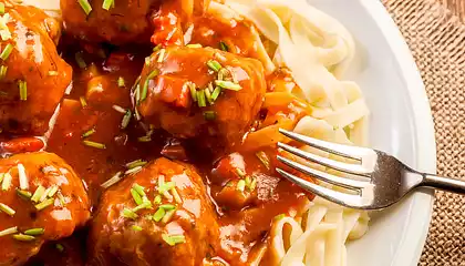 Beef and Sausage Meatballs