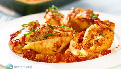 Beef Stuffed Shells