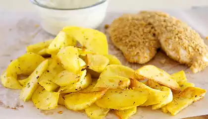 Baked Fish and Chips