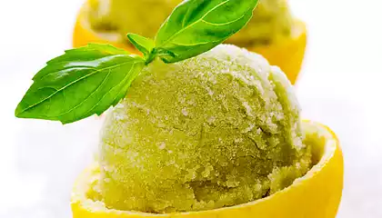 Avacado Buttermilk Sherbet