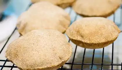 100% Whole Wheat Pita Bread