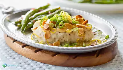 Almond Baked Norwegian Cod 